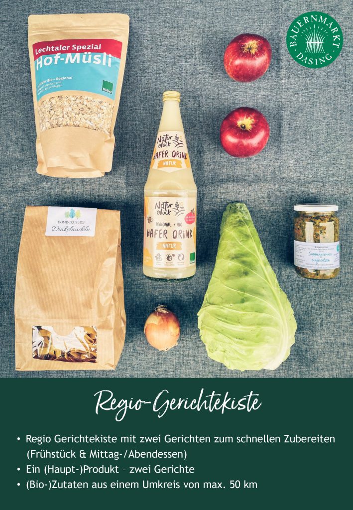 Gerichtekiste Bauernmarkt Dasing